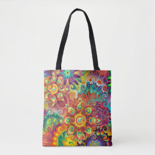 A Tote of Many Colours Tote Bag
