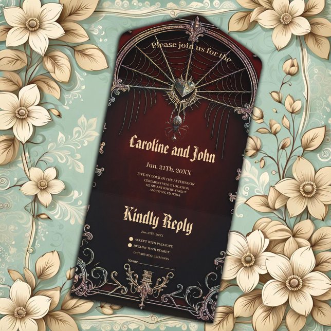 A touch of Gothic magic All In One Invitation (Creator Uploaded)