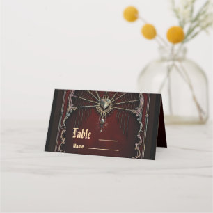 A touch of Gothic magic, Place Card