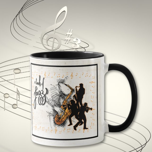 A Touch of Jazz – Elegant Saxophone Mug (Creator Uploaded)