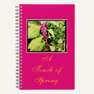 A Touch of Spring Spiral Notebook