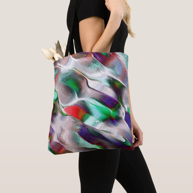 A touch of subtle or colourful extravagance in roc tote bag (Close Up)