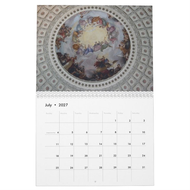A Touch of the Sun Calendar (Jul 2027)