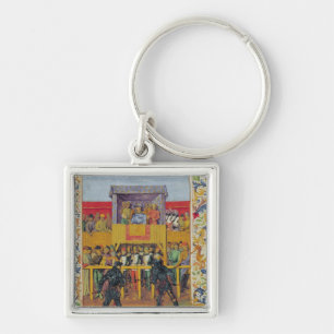 A Tournament of Hand-to-Hand Combat Key Ring