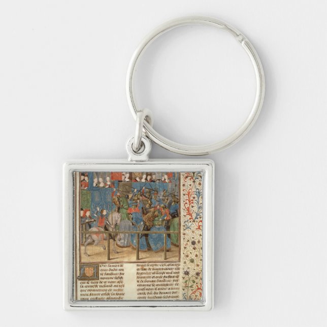 A Tournament Scene Key Ring (Front)