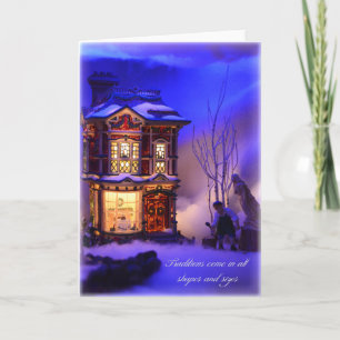 A Traditional Christmas Holiday Card