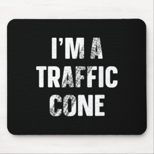 A Traffic Cone Shirt Kids Costume Funny Halloween Mouse Pad