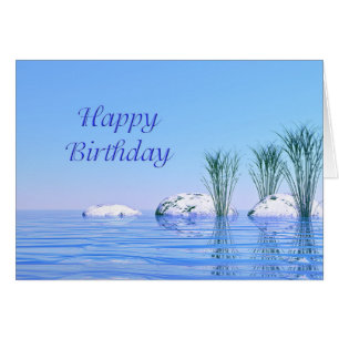 A Tranquil, Spa Like, Blue Birthday