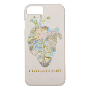 A Traveller's Heart iPhone 8/7 Case