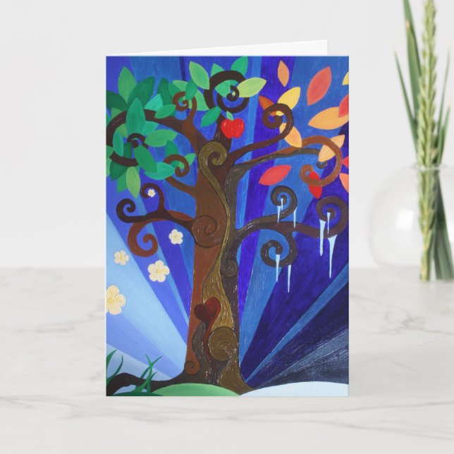 A Tree for All Seasons Holiday Card (Front)