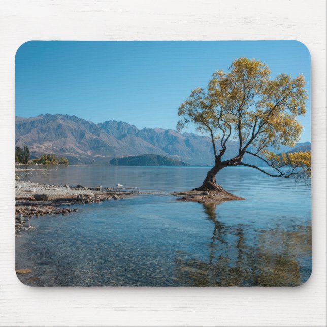 A Tree in a Lake Mouse Pad (Front)