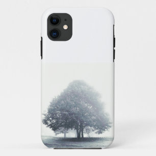 A Tree in Fog iPhone 11 Case
