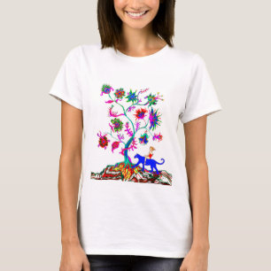 A tree of life and a girl T-Shirt