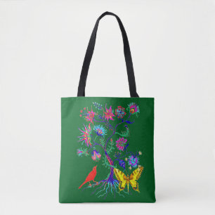 A tree of life tote bag