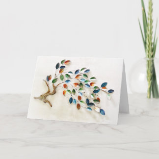 A Tree of Many Colours Note Card