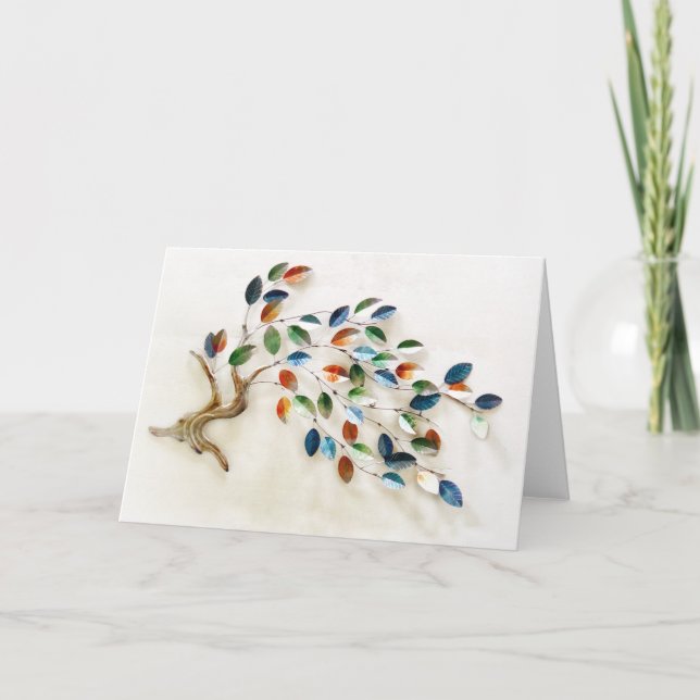 A Tree of Many Colours Note Card (Front)