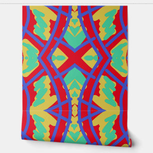 A trendy classic multicolor "Ratti_Creative_Arts" Wallpaper
