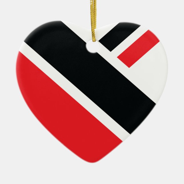 A Trini Flag Ornament (Front)