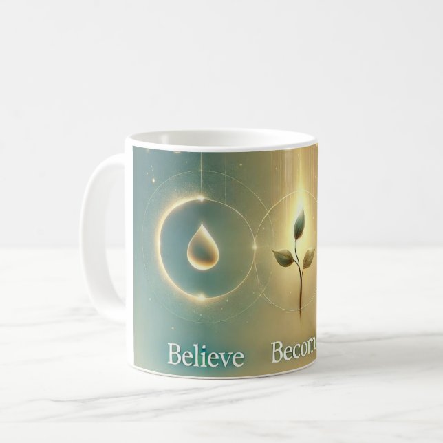 A Trinity of Transformation Mug (Front Left)