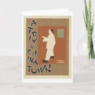 A Trip to Chinatown Card