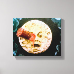 A Trip to the Moon Canvas Print