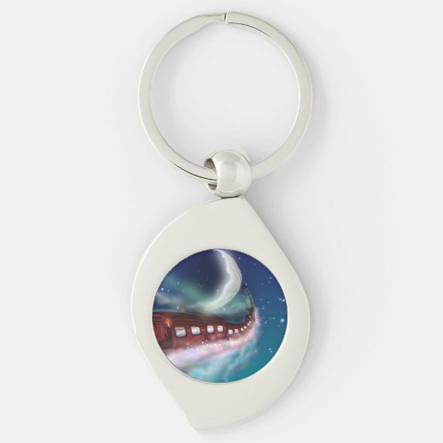 A Trip to the Moon Key Ring (Front)