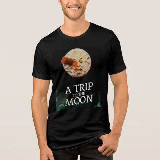 A Trip to the Moon Men’s T-Shirt Tri-Blend Shirt