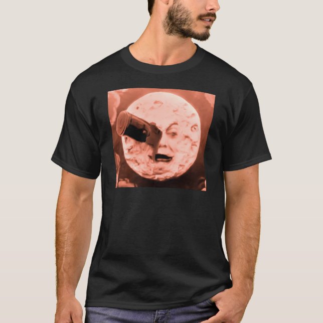 A Trip to the Moon (Sepia Rose) T-Shirt (Front)