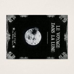 A Trip to the Moon Vintage Retro French Cinema