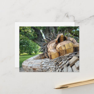 A Troll Sleeps Under a Tree Postcard