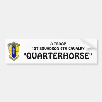 A-Troop bumper sticker