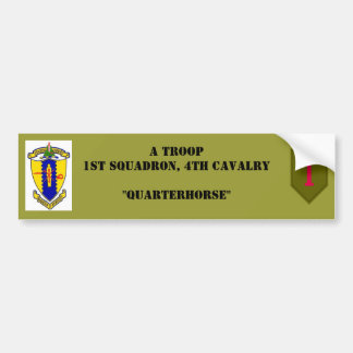 A-Troop bumper sticker