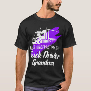 a truck driver funny llama gifts fitness shirt