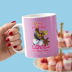 A True Friend Loves At All Times Coffee Mug