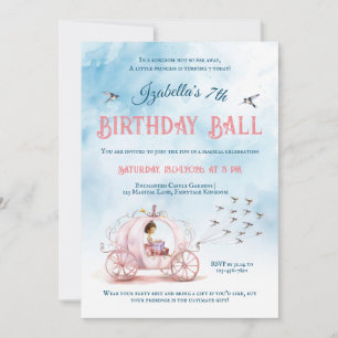A True Princess Birthday Party Invitation