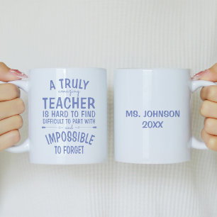 A Truly Amazing Teacher Lavender Coffee Mug