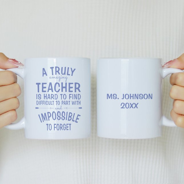 A Truly Amazing Teacher Lavender Coffee Mug (Creator Uploaded)