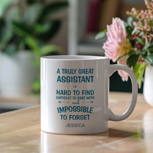 A Truly Great Assistant with Name Coffee Mug