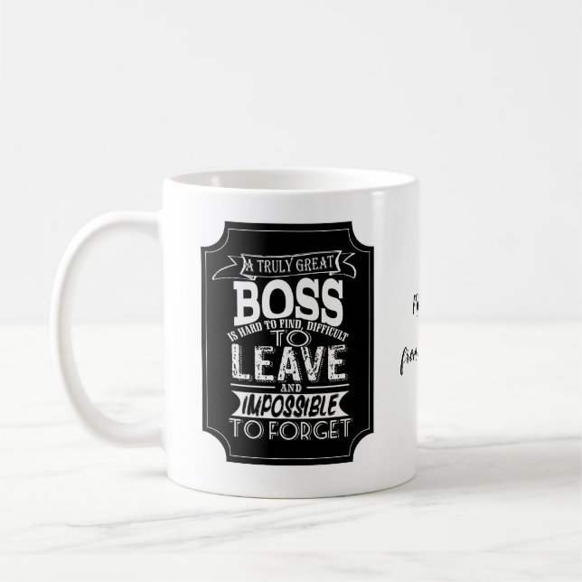 A truly Great boss Mug (Left)