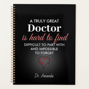 A Truly Great Doctor – Personalised Name Planner