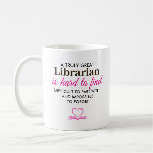A Truly Great Librarian – Personalised Name Coffee Mug