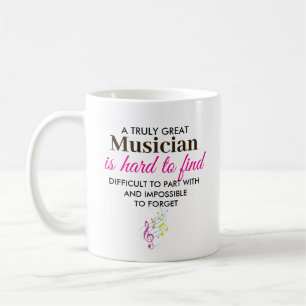 A Truly Great Musician – Personalised Name Coffee Mug