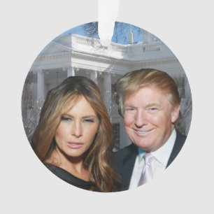 A Trump Christmas: Donald and Melania Ornament