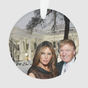 A Trump Christmas: Donald and Melania Ornament