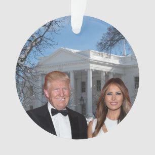 A Trump Christmas: Donald and Melania Ornament