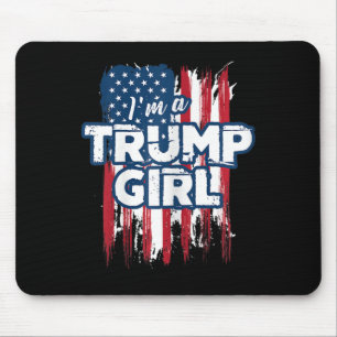 A Trump Girl Trump Pro President Donald Trump Supp Mouse Pad