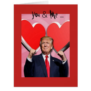 A Trump Valentine Humour Card