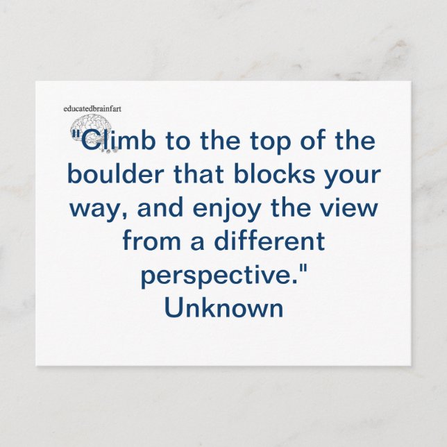 A Truth Postcard (Front)