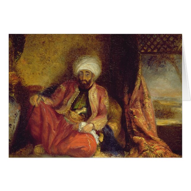 A Turk Smoking a Pipe (Front Horizontal)