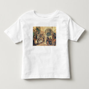 A Turkish Bazaar, 1854 (pencil & w/c on paper) Toddler T-Shirt